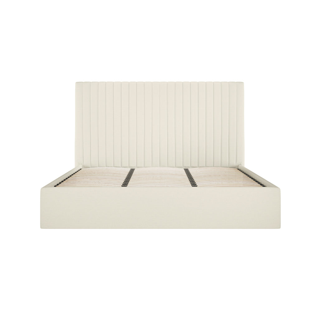 Antigua Tall Ottoman Storage Ivory Bed Frame