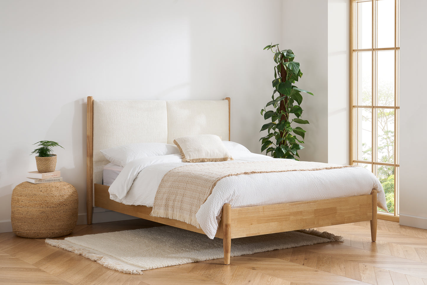 Marlowe Linen Bed Frame