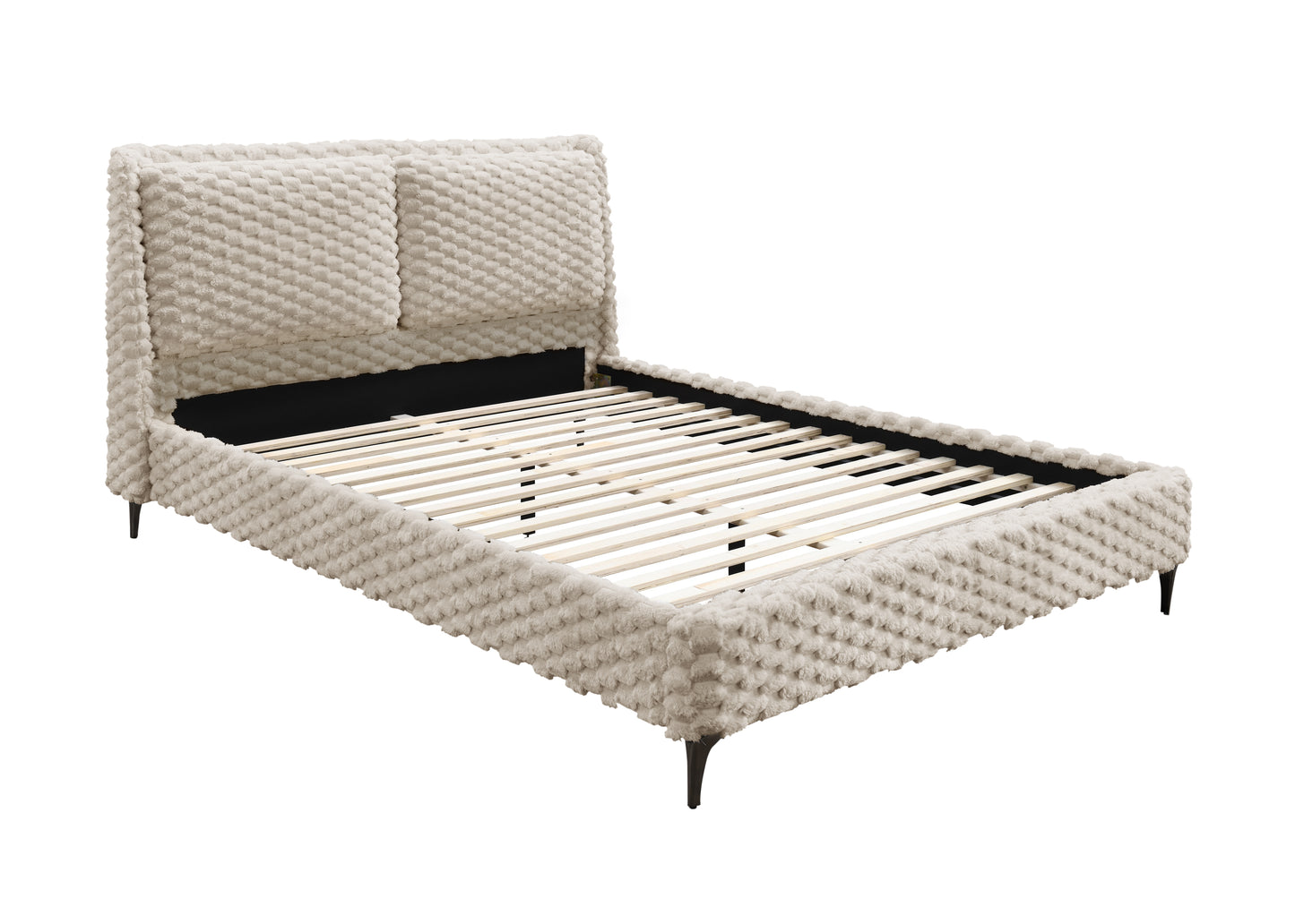 Tessa Faux Fur Bed Frame