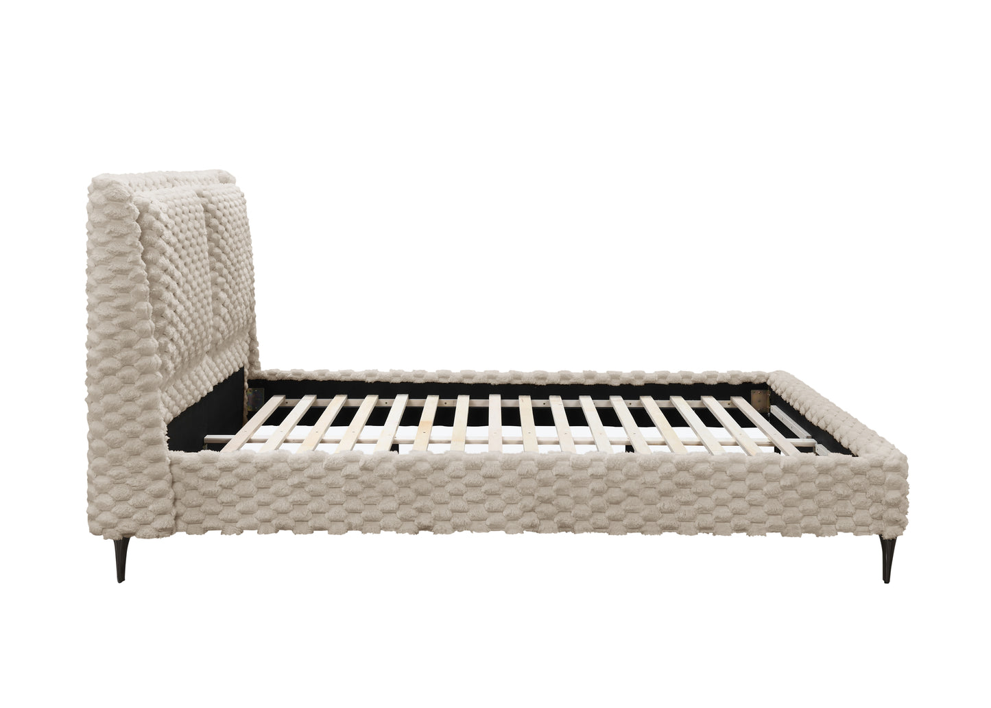 Tessa Faux Fur Bed Frame
