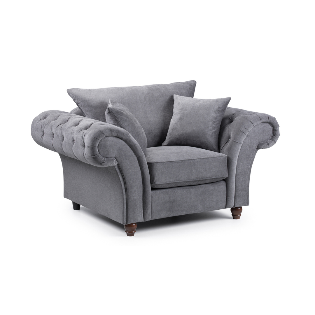 Windsor Full-back Grey Armchair