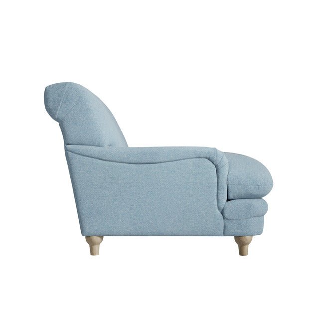 Arletta Armchair Duck Egg Blue - Furniturezone