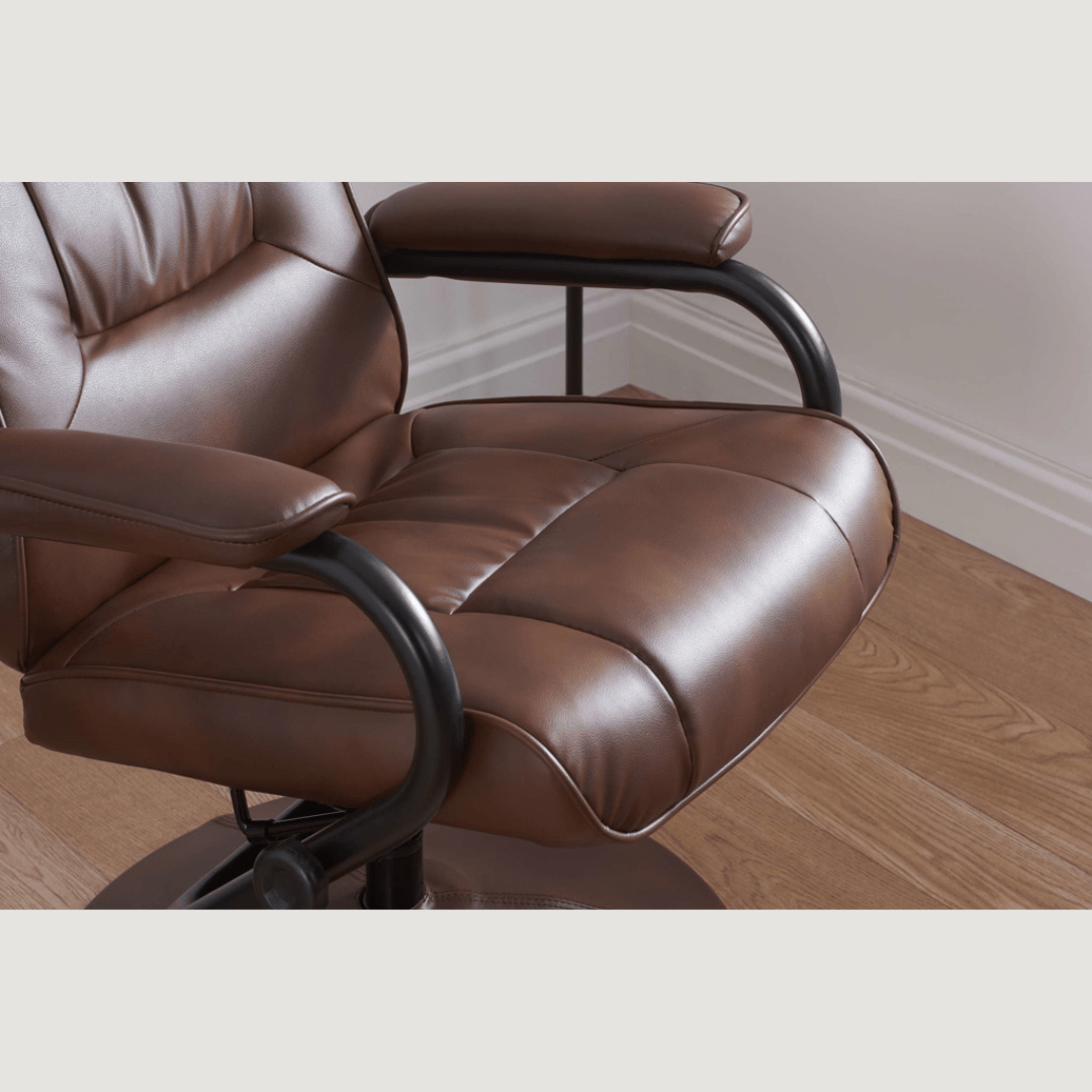 Bari Swivel Chair - Tan - Furniturezone