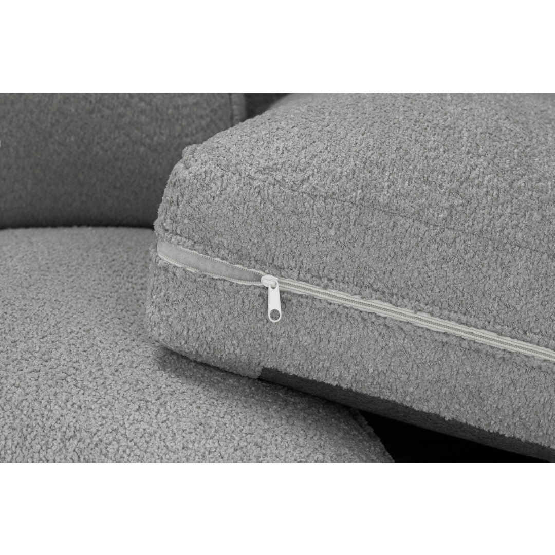 Barnaby Boucle Fabric U - Shape Sofa - Furniturezone