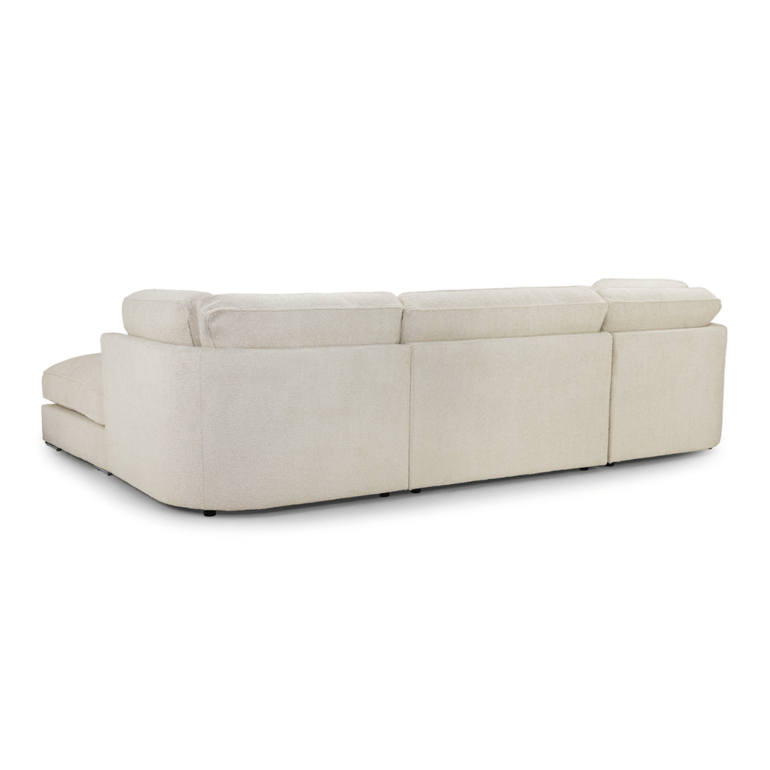 Barnaby Boucle Fabric U - Shape Sofa - Furniturezone