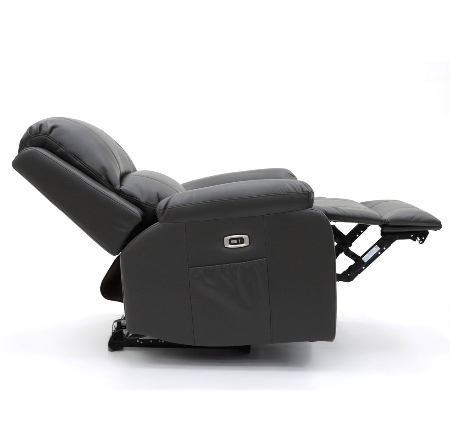 Costa Electric Recliner Sofa Black Armchair - Furniturezone