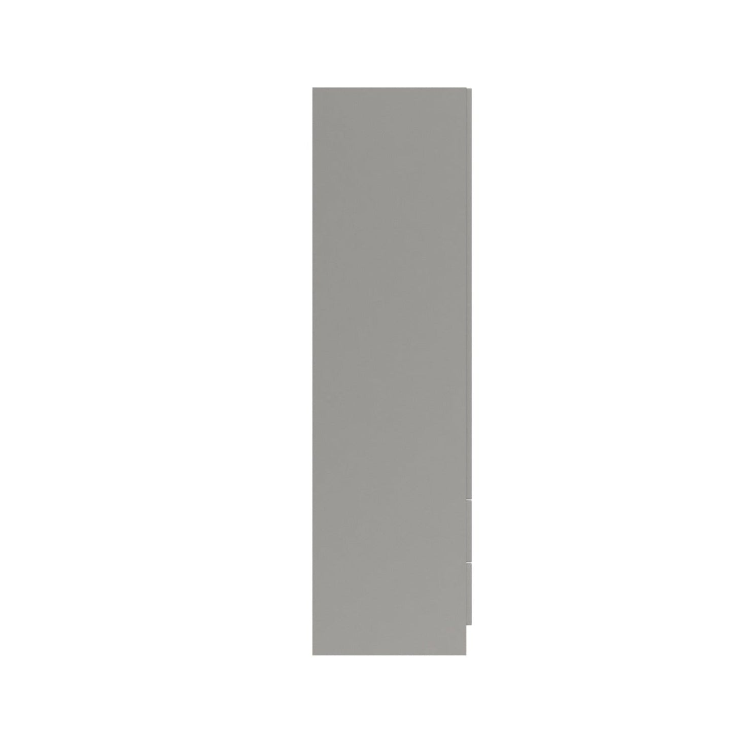 Derwent High Gloss 2 Door 2 Drawer Combi Wardrobe (Assembled) - Furniturezone