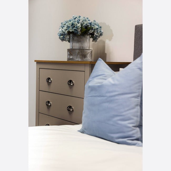 Fraser Bedroom Set Grey - Oak - Furniturezone