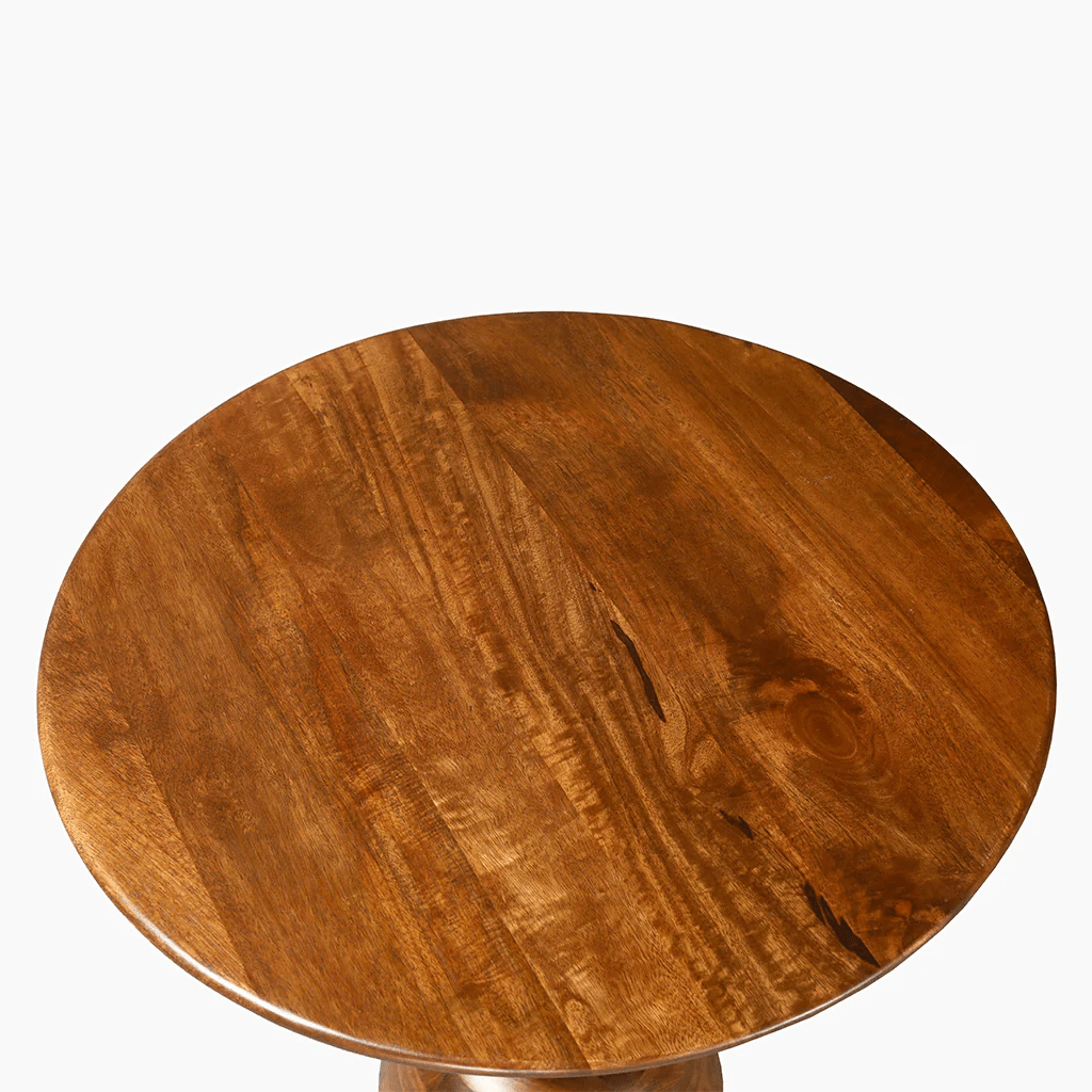 Khine Sculptural Coffee Table - Solid Wood - Furniturezone