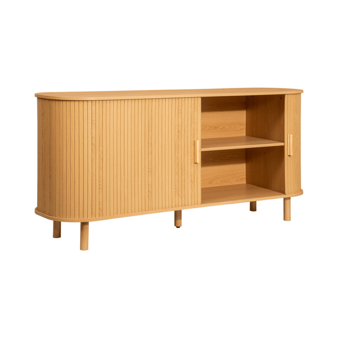 Lille Fluted Oak Sideboard - Furniturezone