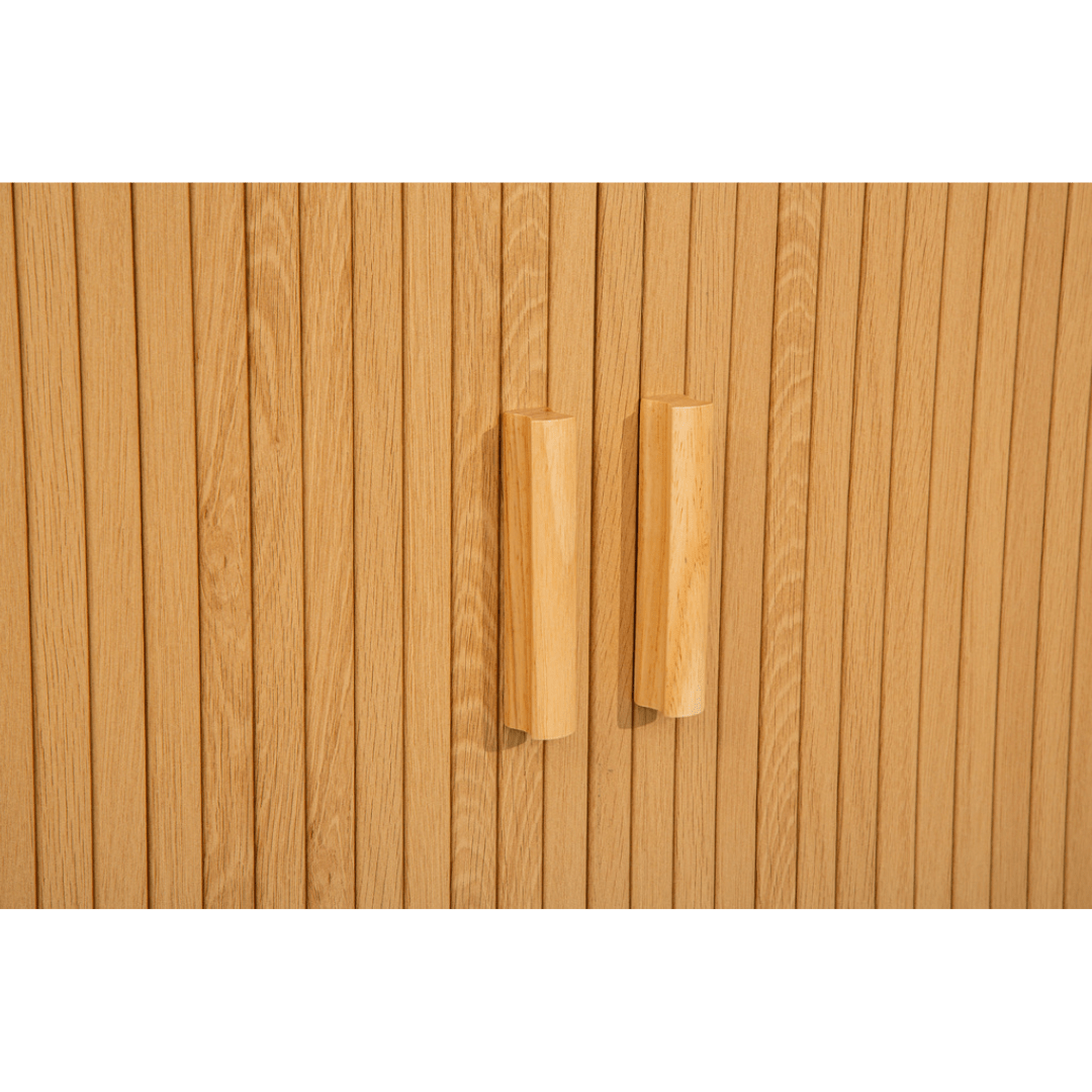 Lille Fluted Oak Sideboard - Furniturezone