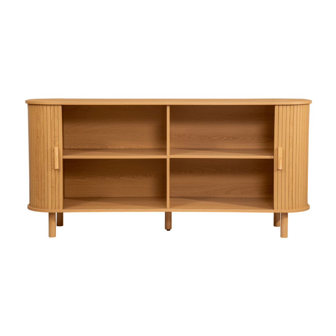 Lille Fluted Oak Sideboard - Furniturezone