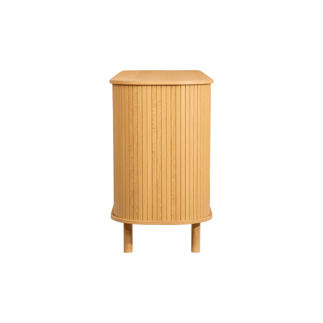 Lille Fluted Oak Sideboard - Furniturezone