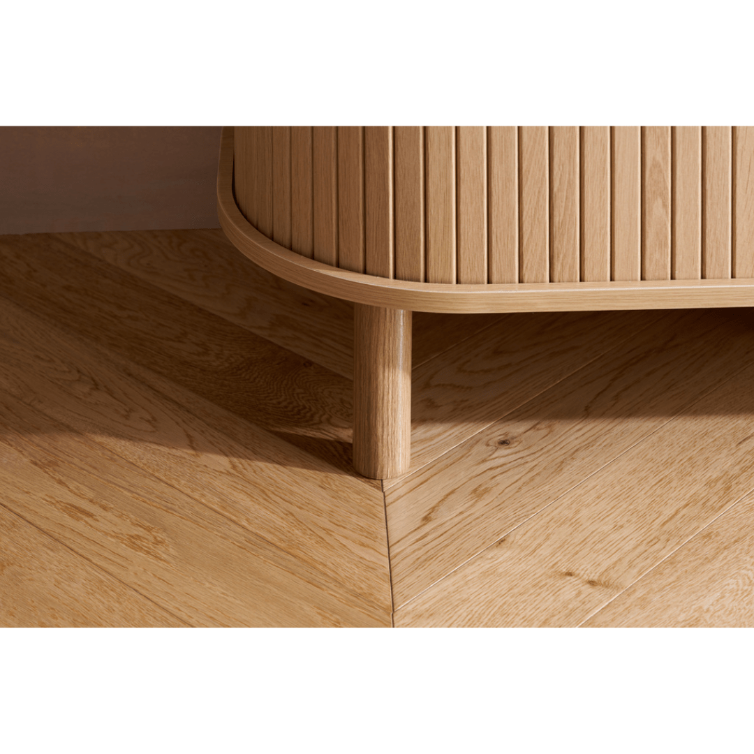 Lille Fluted Oak Sideboard - Furniturezone