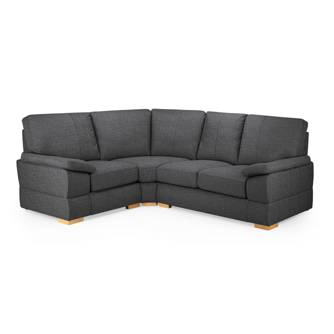 Living Sofa Slate Left Hand Facing Corner - Furniturezone