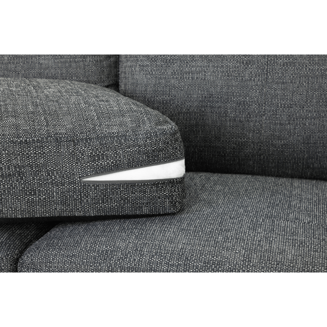 Living Sofa Slate Left Hand Facing Corner - Furniturezone