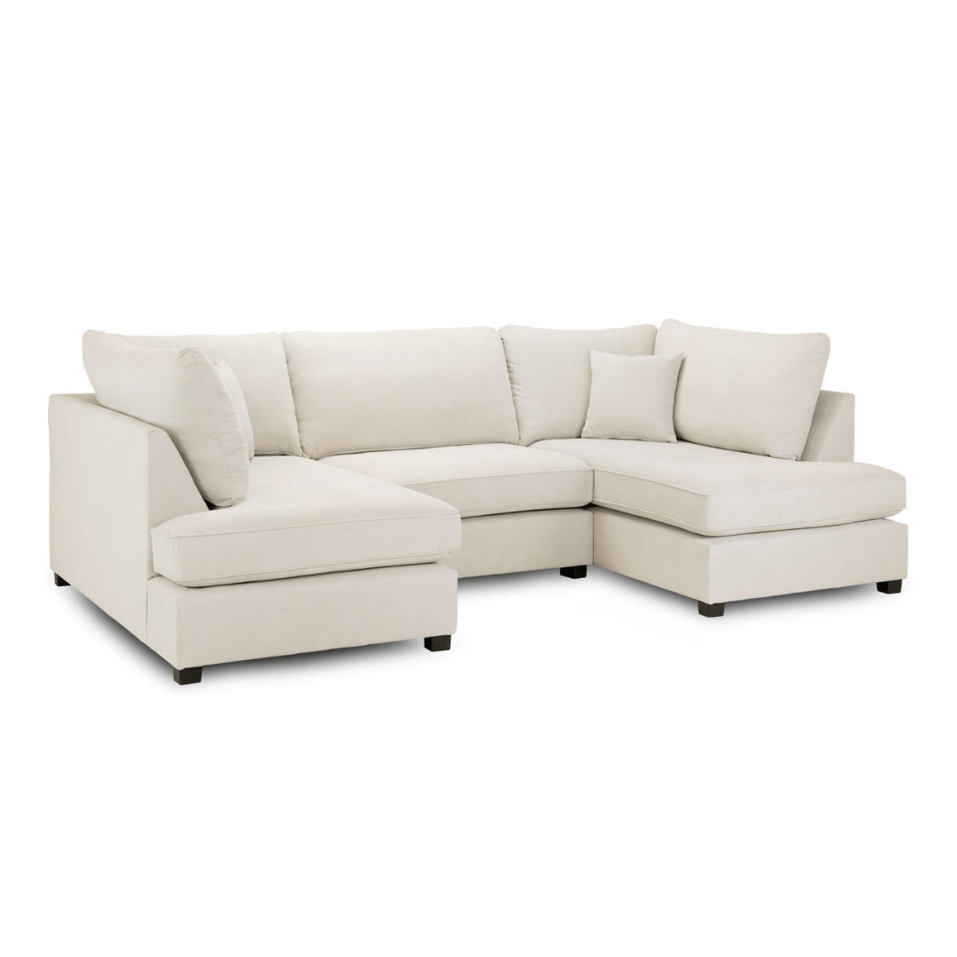 Marino Fabric U Shape Corner Sofa - Furniturezone