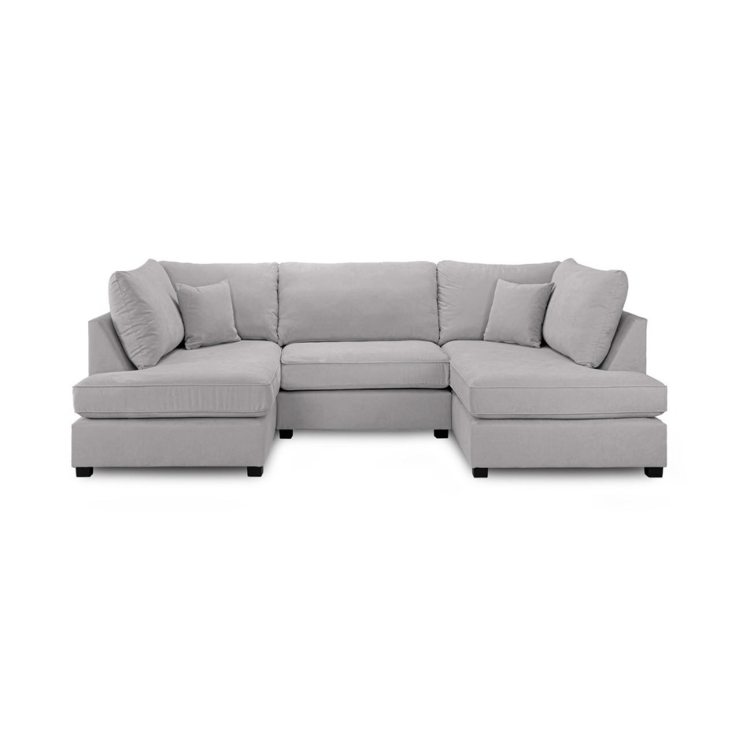 Marino Fabric U Shape Corner Sofa - Furniturezone