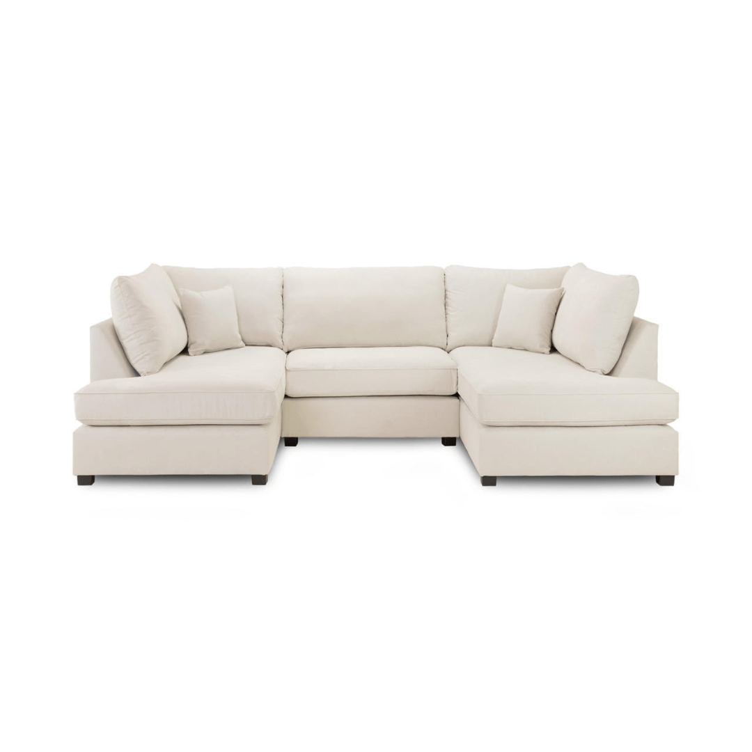 Marino Fabric U Shape Corner Sofa - Furniturezone