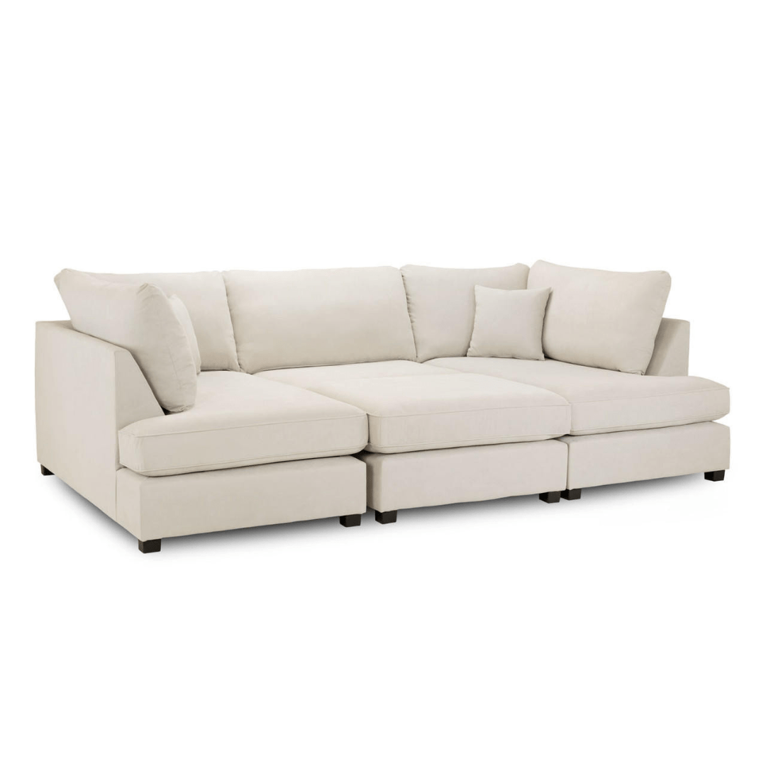 Marino Fabric U Shape Corner Sofa - Furniturezone