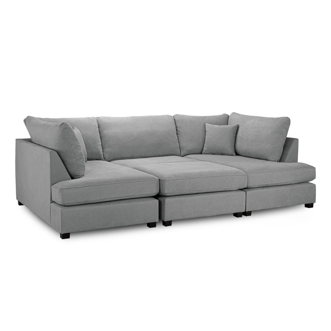 Marino Fabric U Shape Corner Sofa - Furniturezone