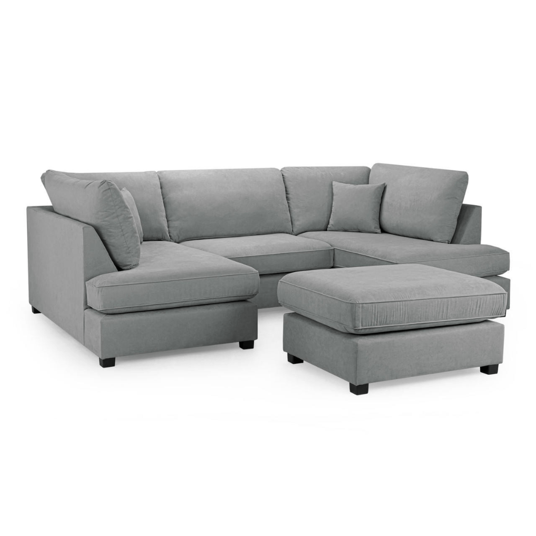 Marino Fabric U Shape Corner Sofa - Furniturezone