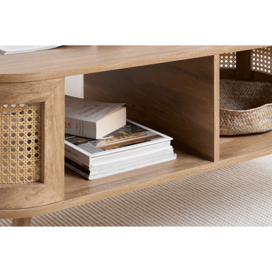 Milo Rattan Coffee Table - Furniturezone
