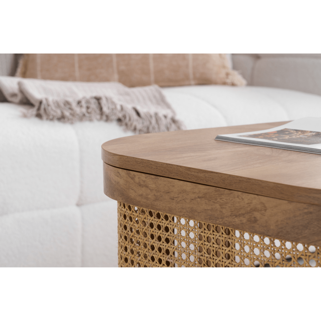 Milo Rattan Coffee Table - Furniturezone