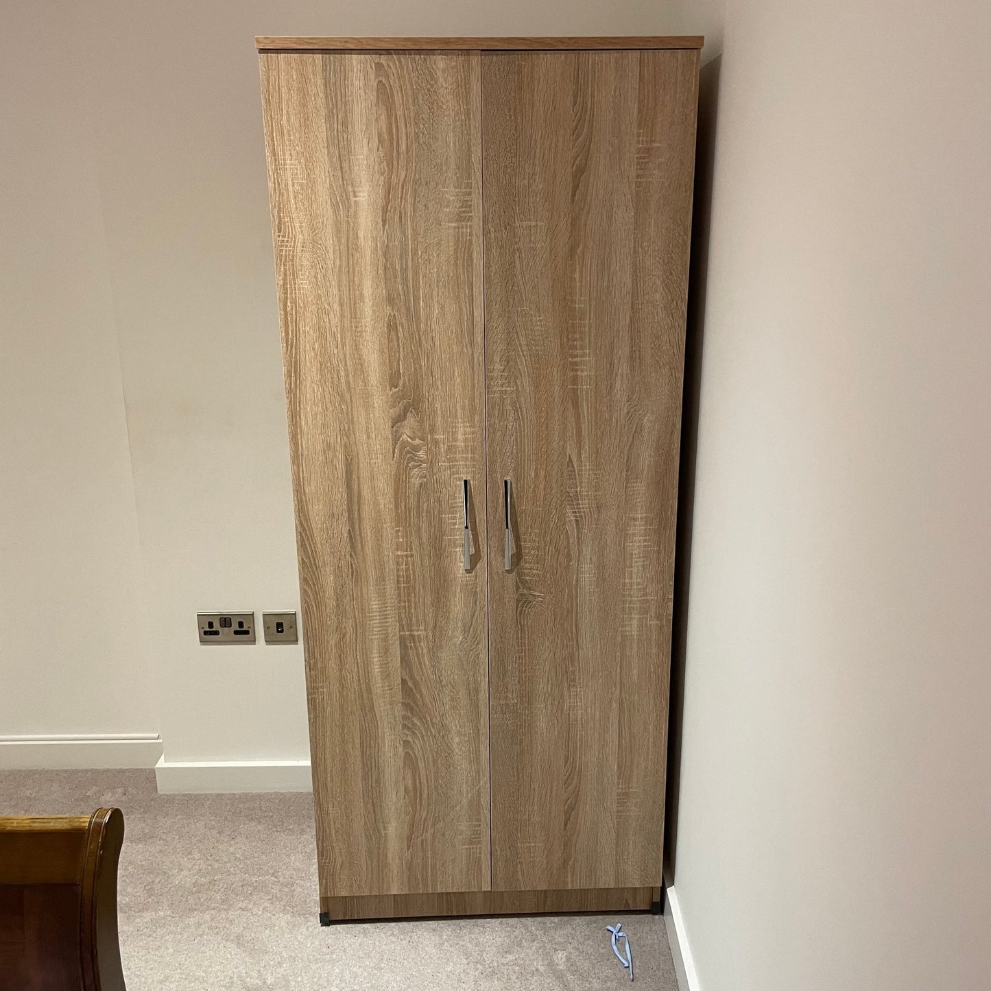 Mullen Two Door Wardrobe (Assembled) - Furniturezone