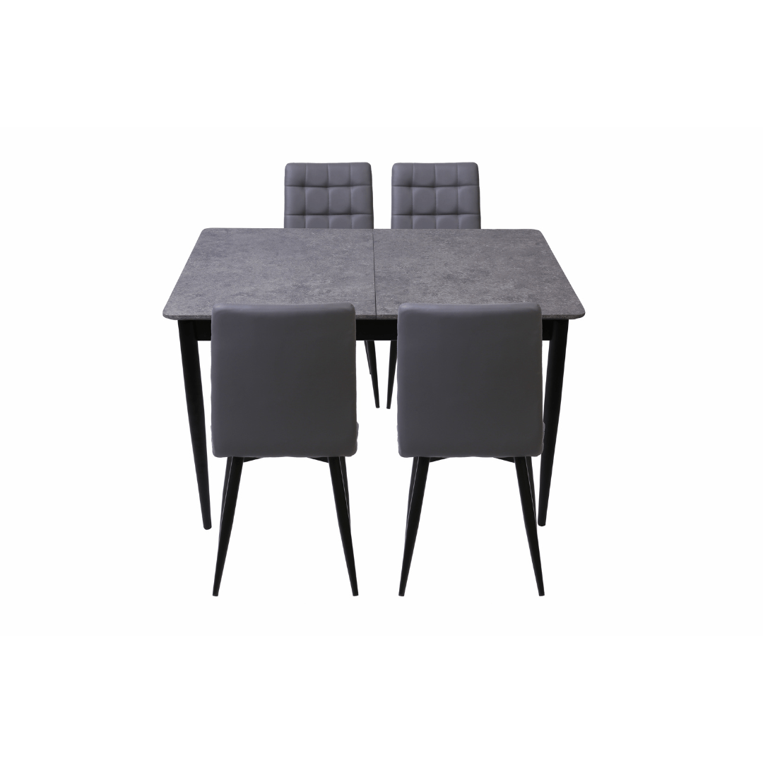 Ohio Extending Dining Table Set - Furniturezone
