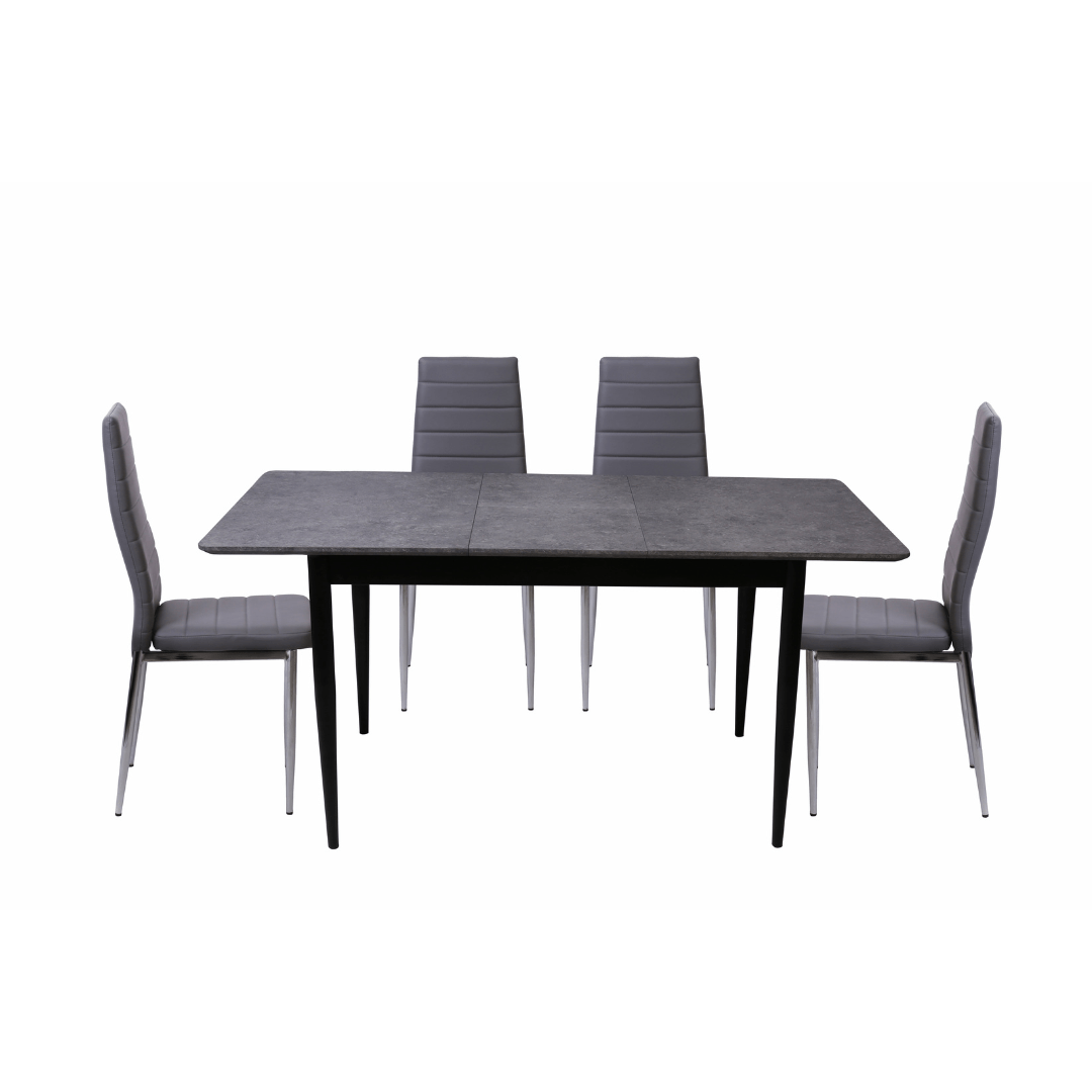 Ohio Extending Dining Table Set - Furniturezone