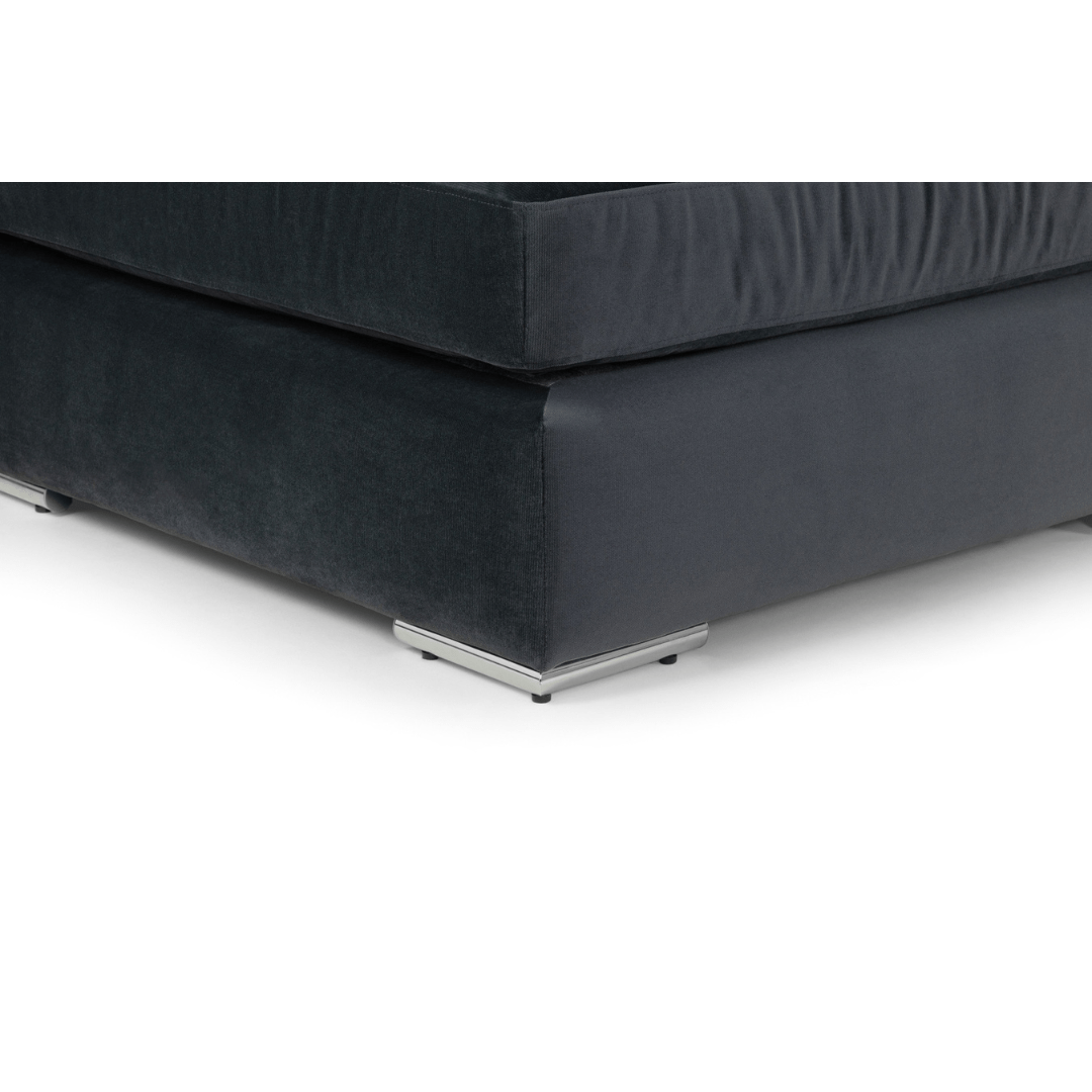Orfeo Slate Grey U - Shape Sofa - Furniturezone