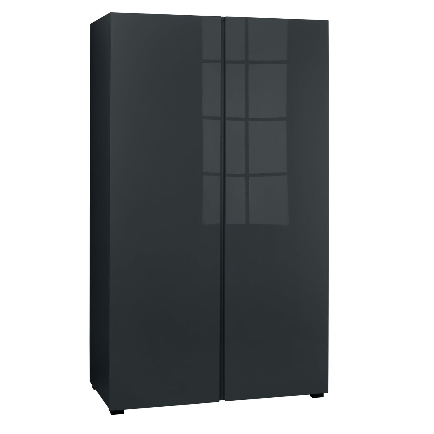 Puro Charcoal 2 Door Wardrobe - Furniturezone