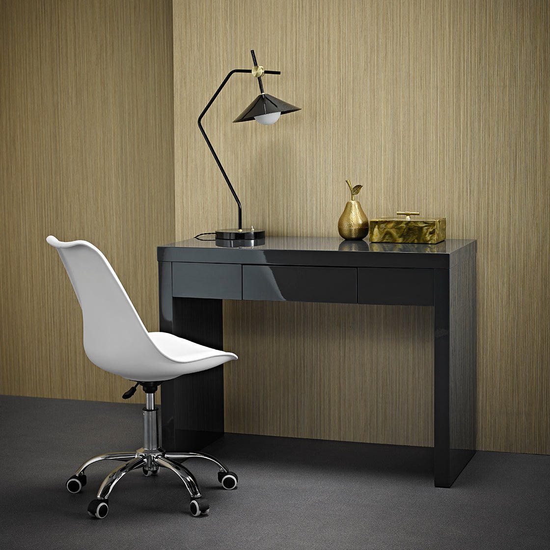 Puro Charcoal Dressing Table/Desk - Furniturezone