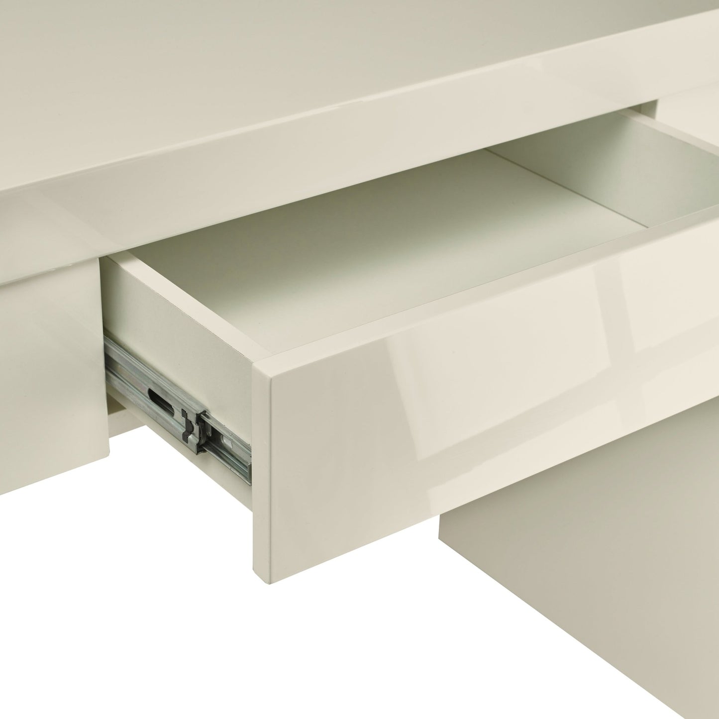 Puro Cream Dressing Table/Desk - Furniturezone