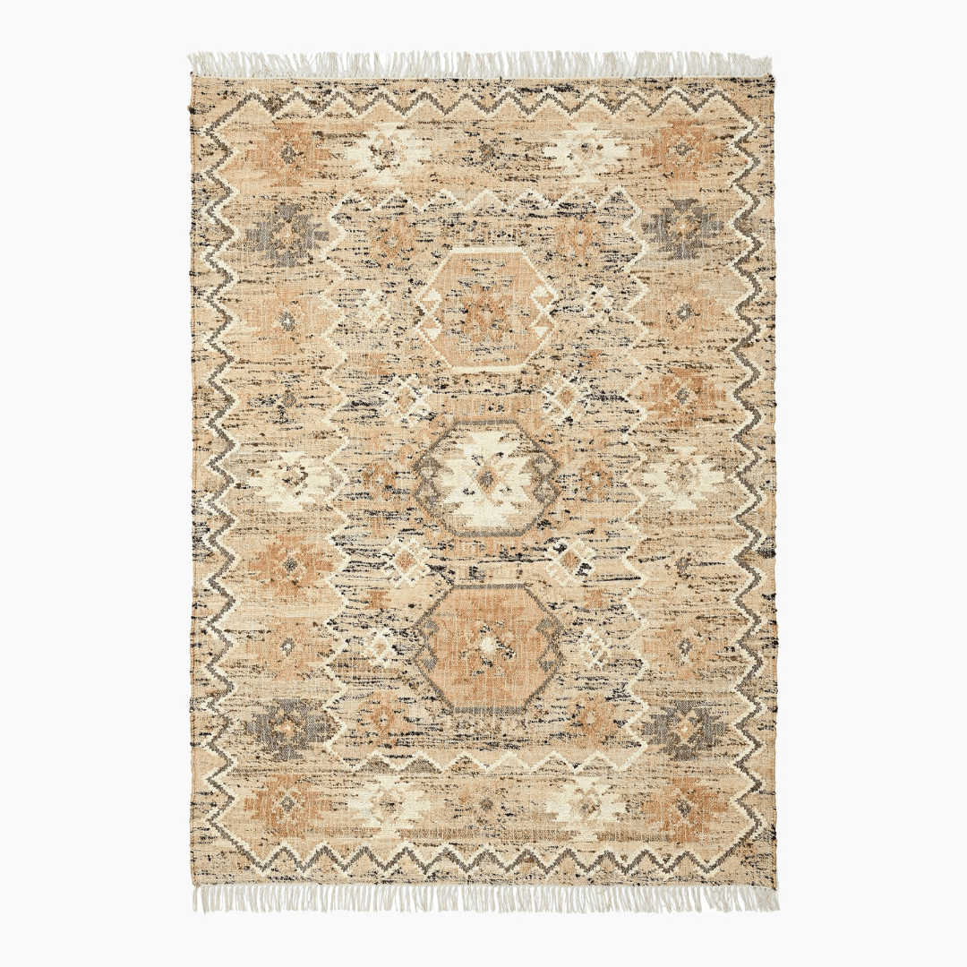 Rustica Handwoven Jute Kilim - Furniturezone