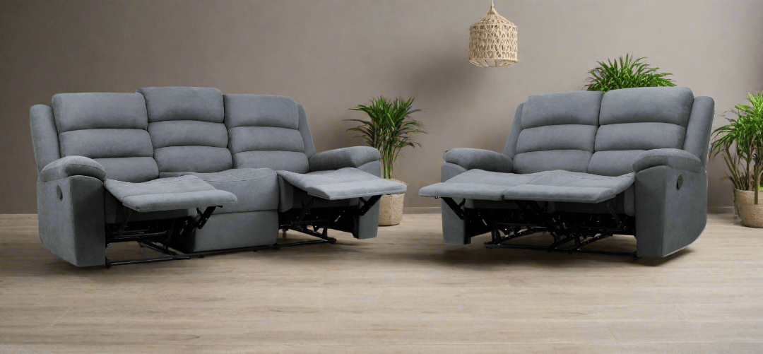 Santone Manual Recliner Sofa Range - Furniturezone