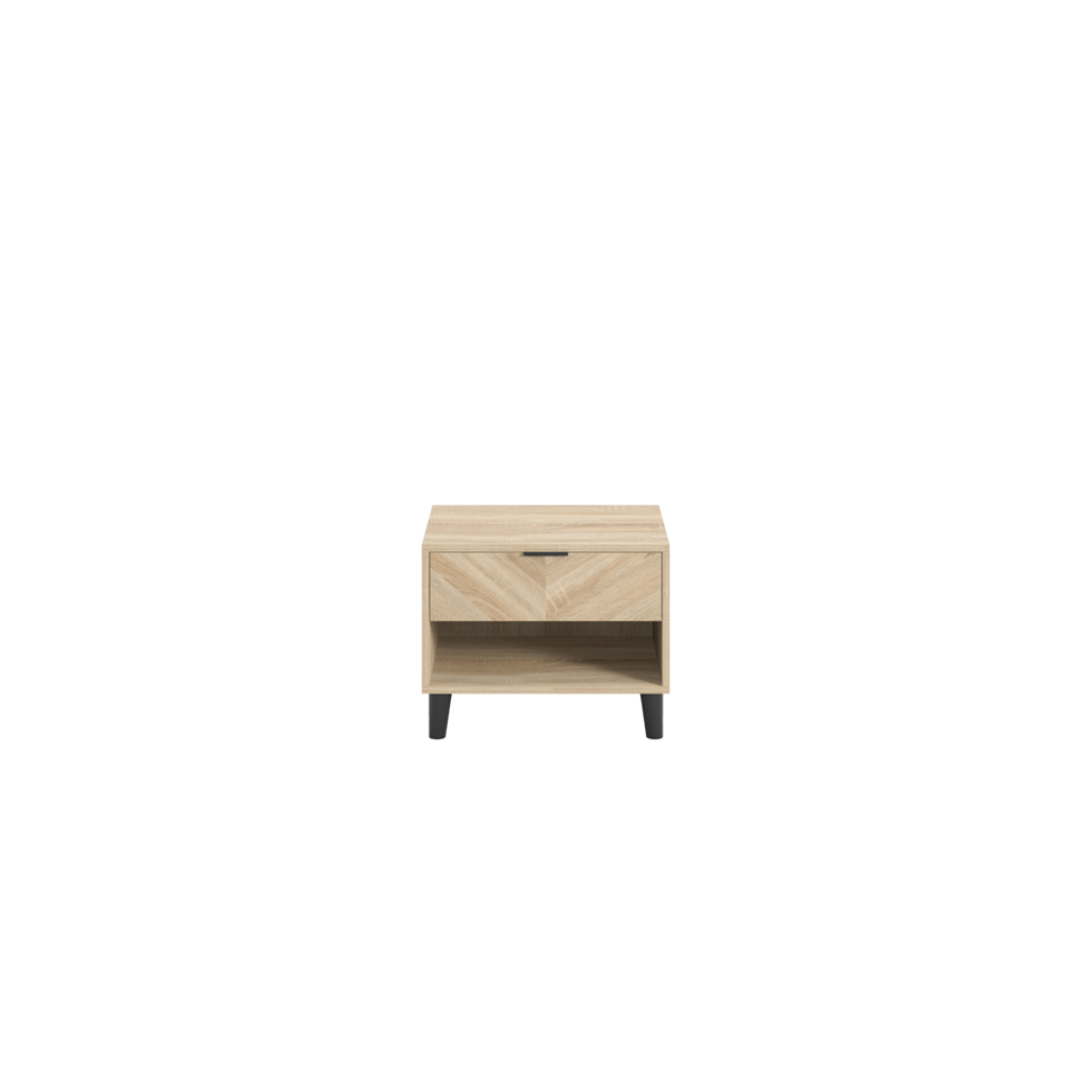 Serrato Bedroom Set - Oak - Furniturezone