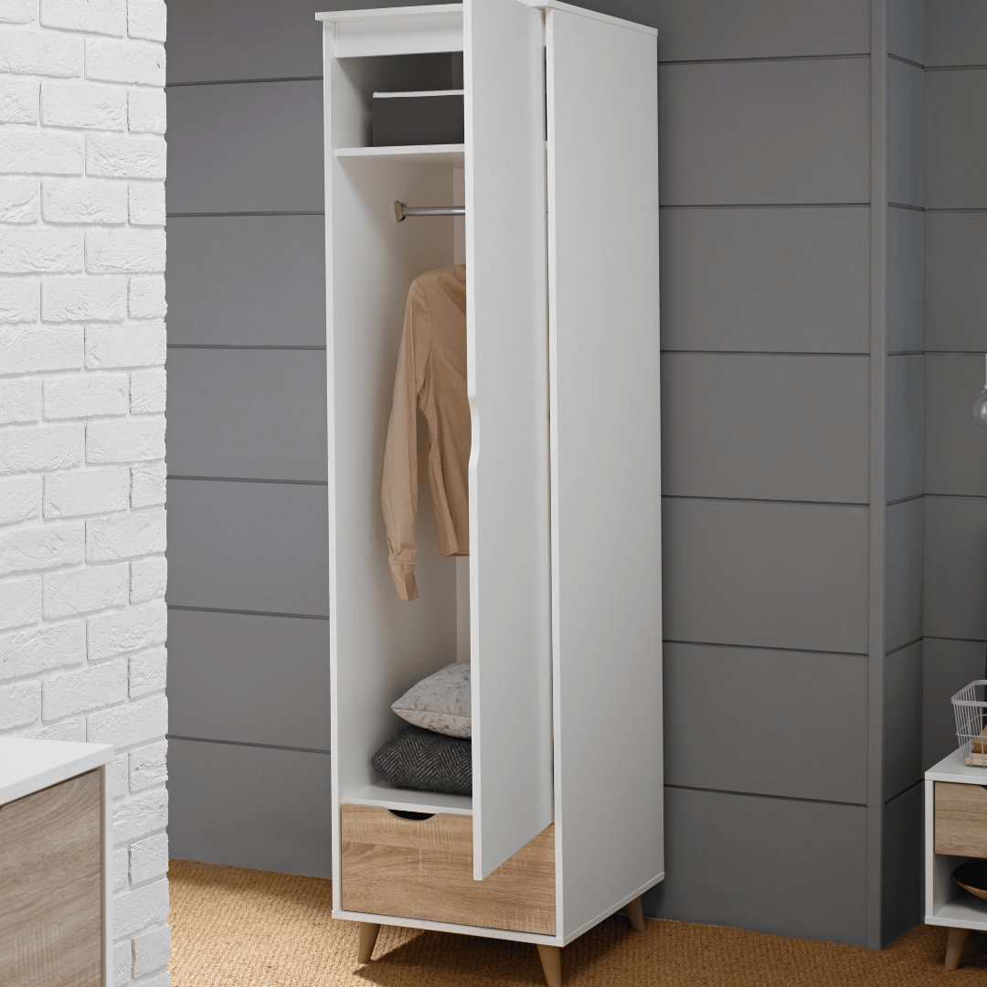 Skand Single Wardrobe - Furniturezone