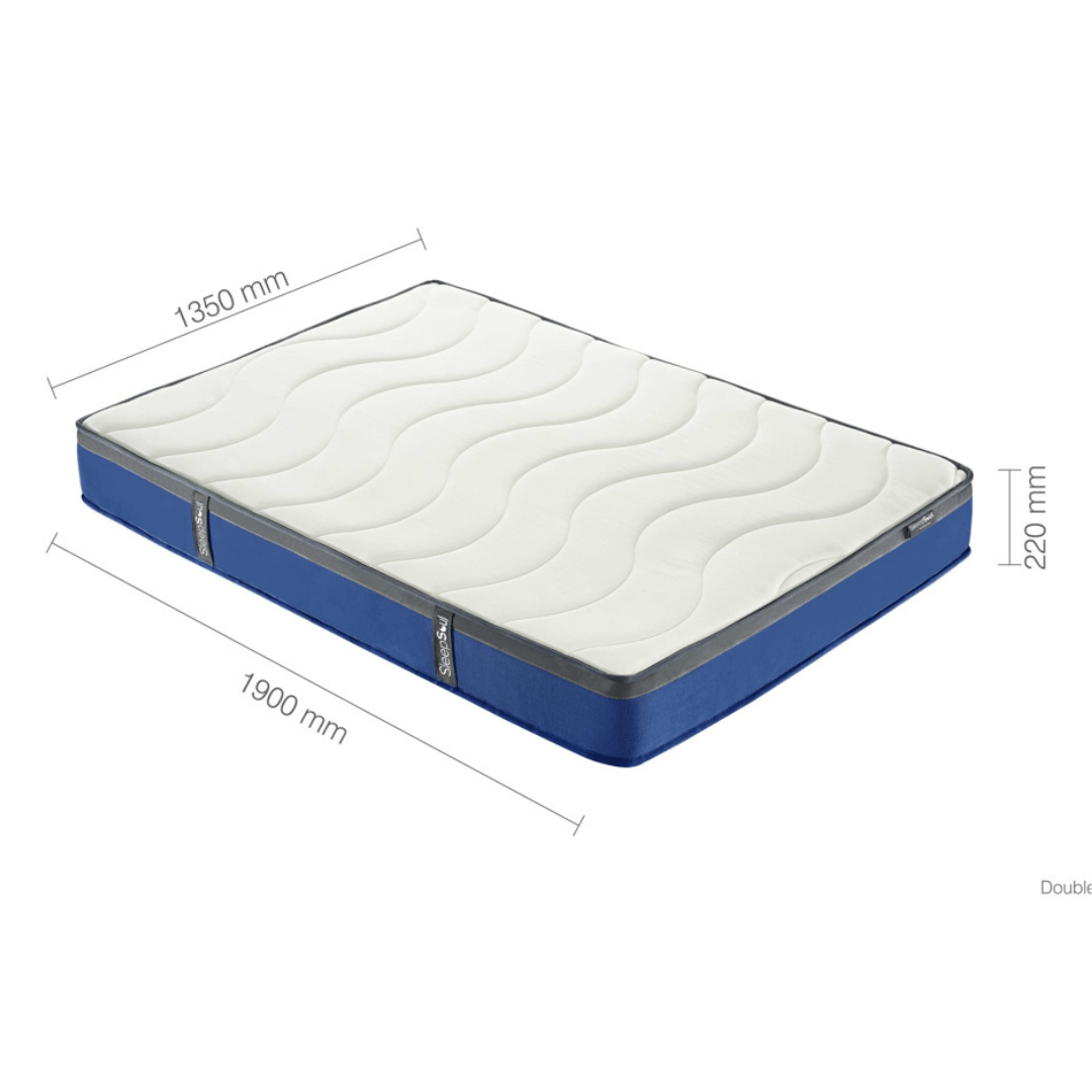 SleepSoul Nebula Orthopaedic 600 Pocket Sprung Mattress Medium Feel - Furniturezone