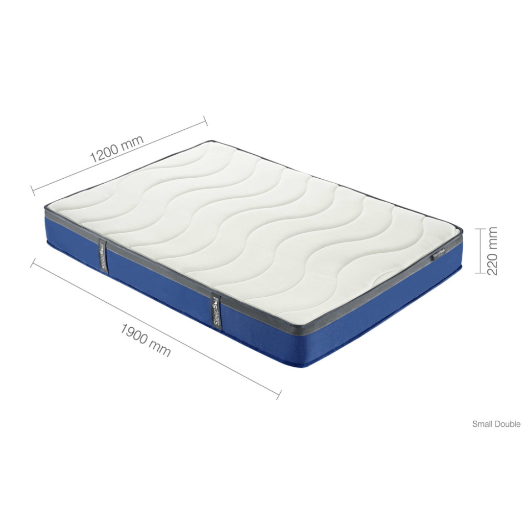 SleepSoul Nebula Orthopaedic 600 Pocket Sprung Mattress Medium Feel - Furniturezone