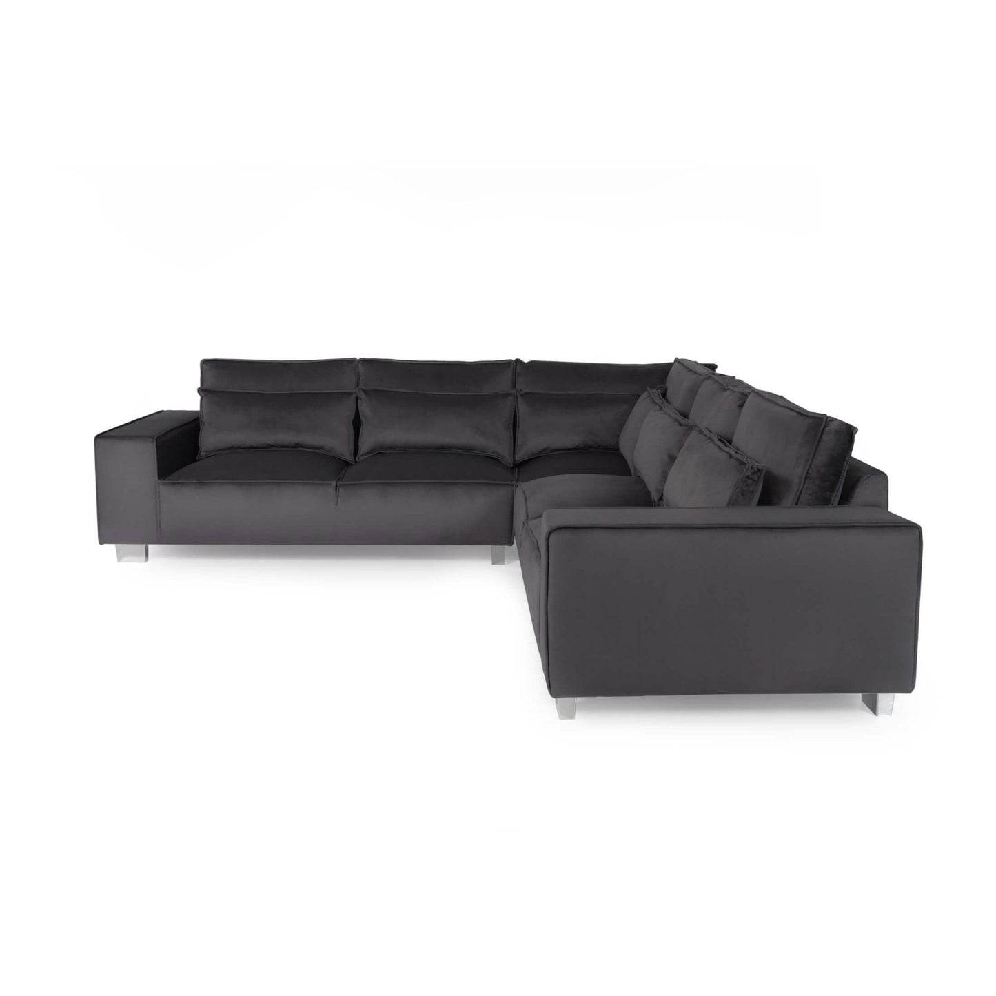 Sloane Large Fabric Corner Sofa - Furniturezone