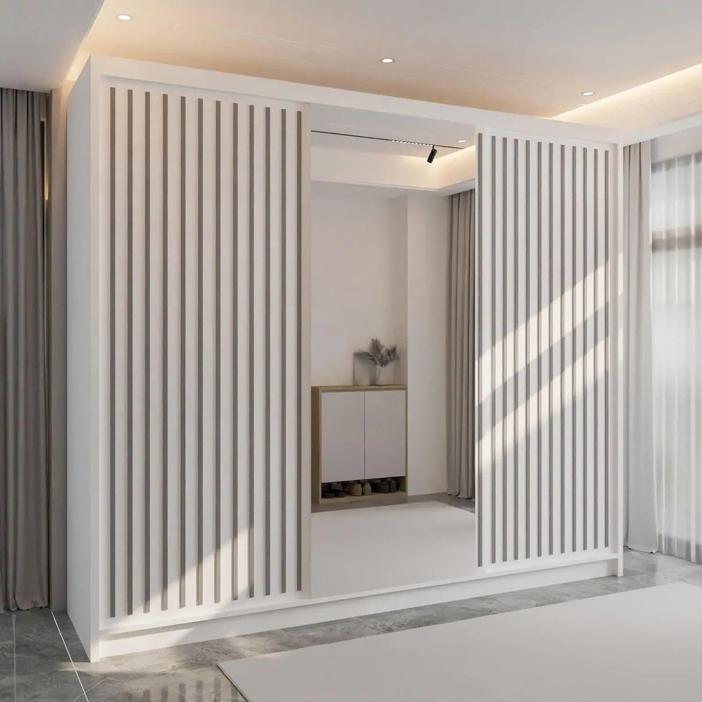 Terenzio Sliding Wardrobe - Furniturezone