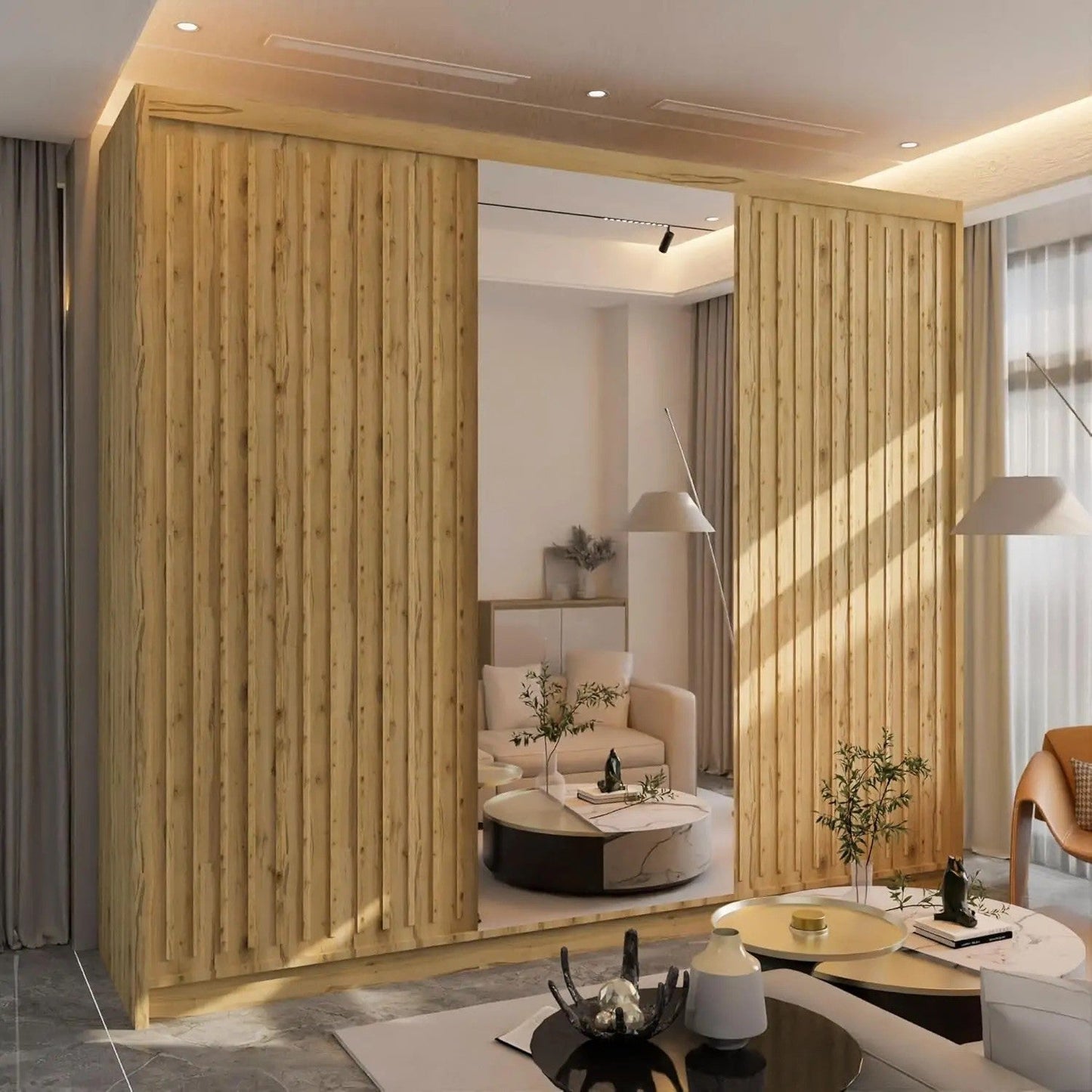 Terenzio Sliding Wardrobe - Furniturezone