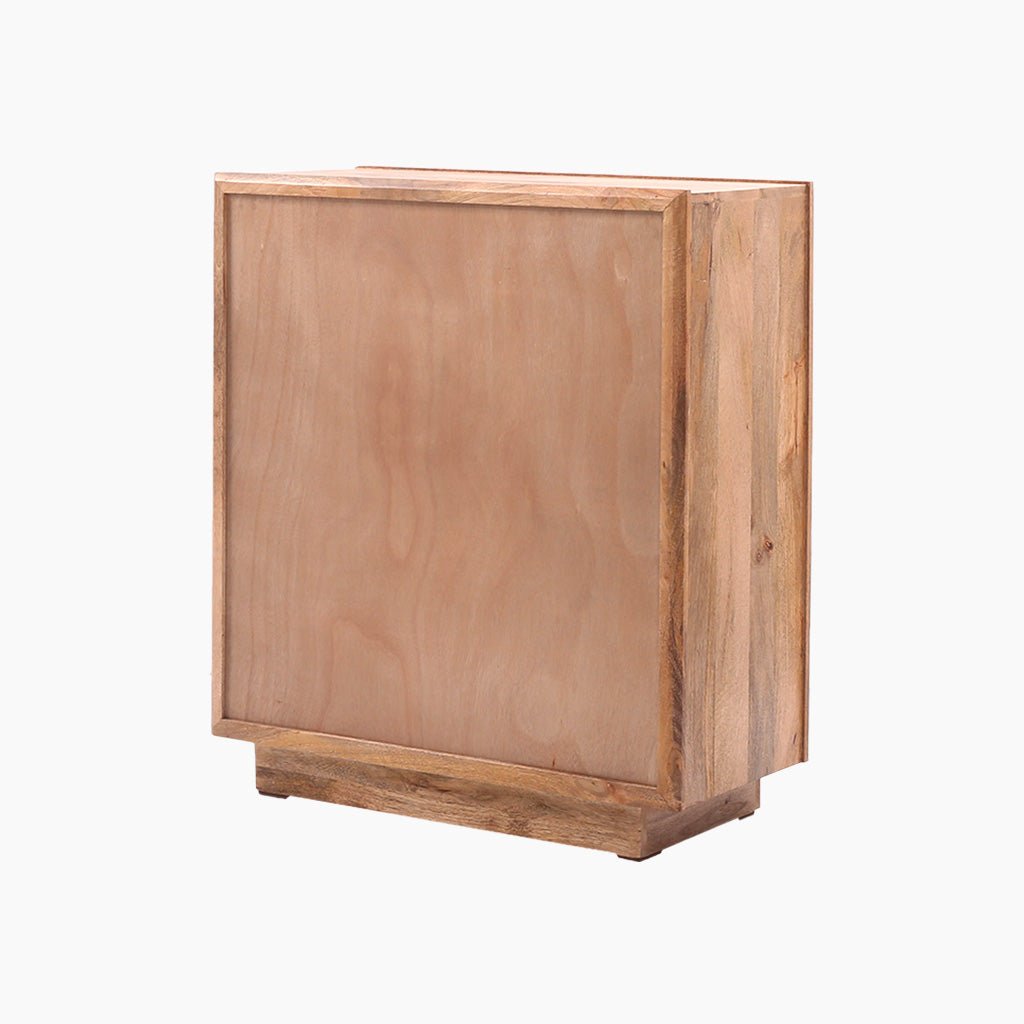 Thiri Two Door Solid Wood Cabinet - Furniturezone