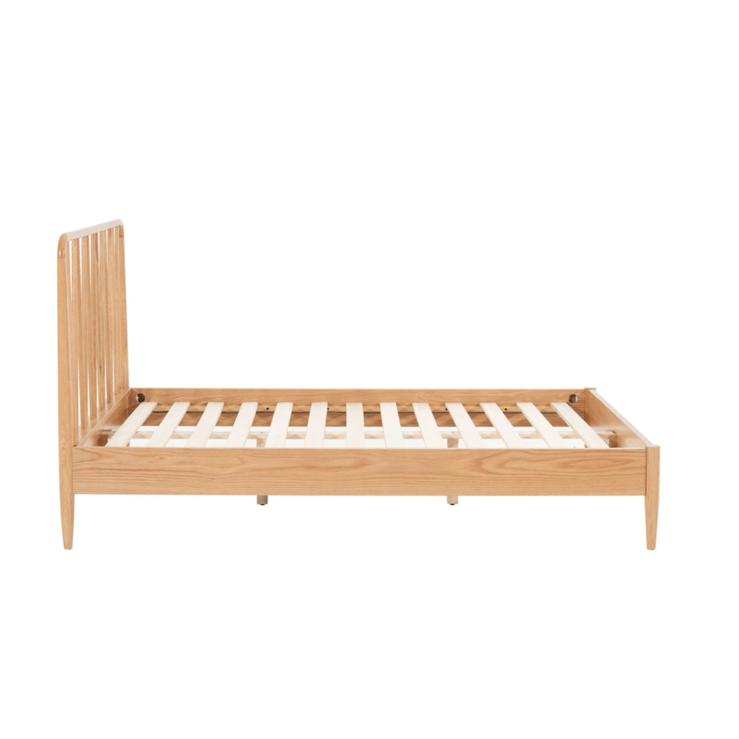 Tomas Solid Oak Oak Bed Frame - Furniturezone