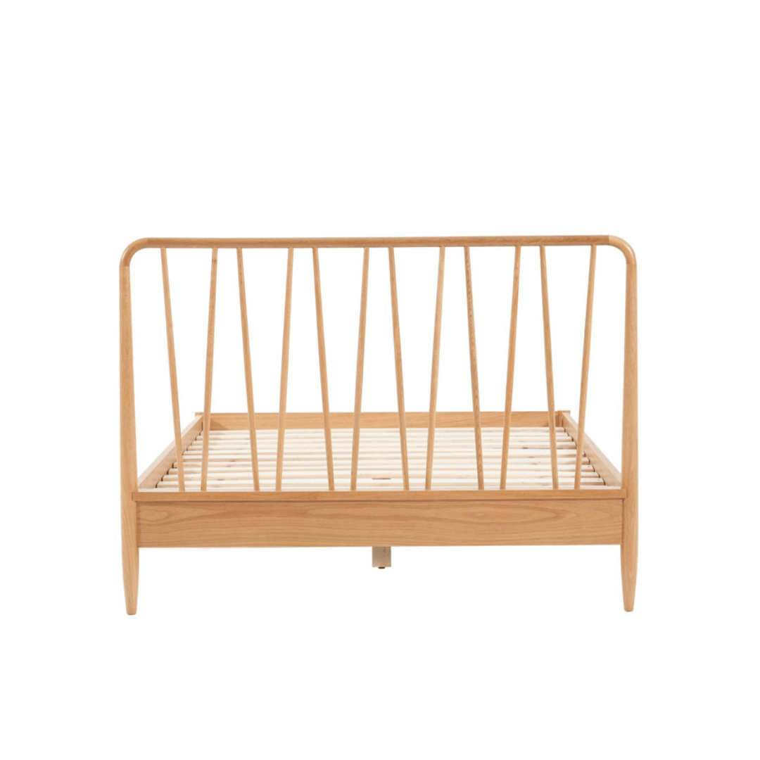 Tomas Solid Oak Oak Bed Frame - Furniturezone