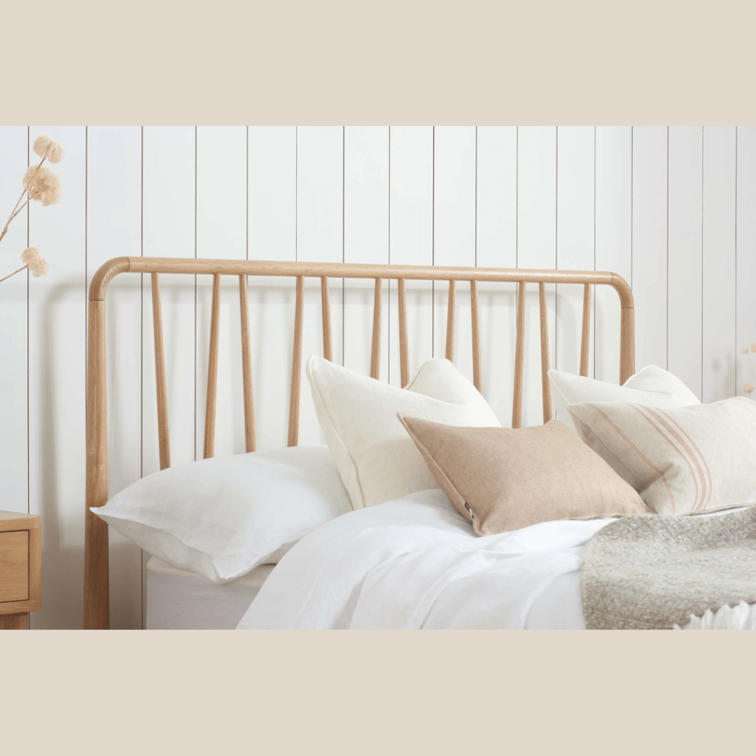 Tomas Solid Oak Oak Bed Frame - Furniturezone