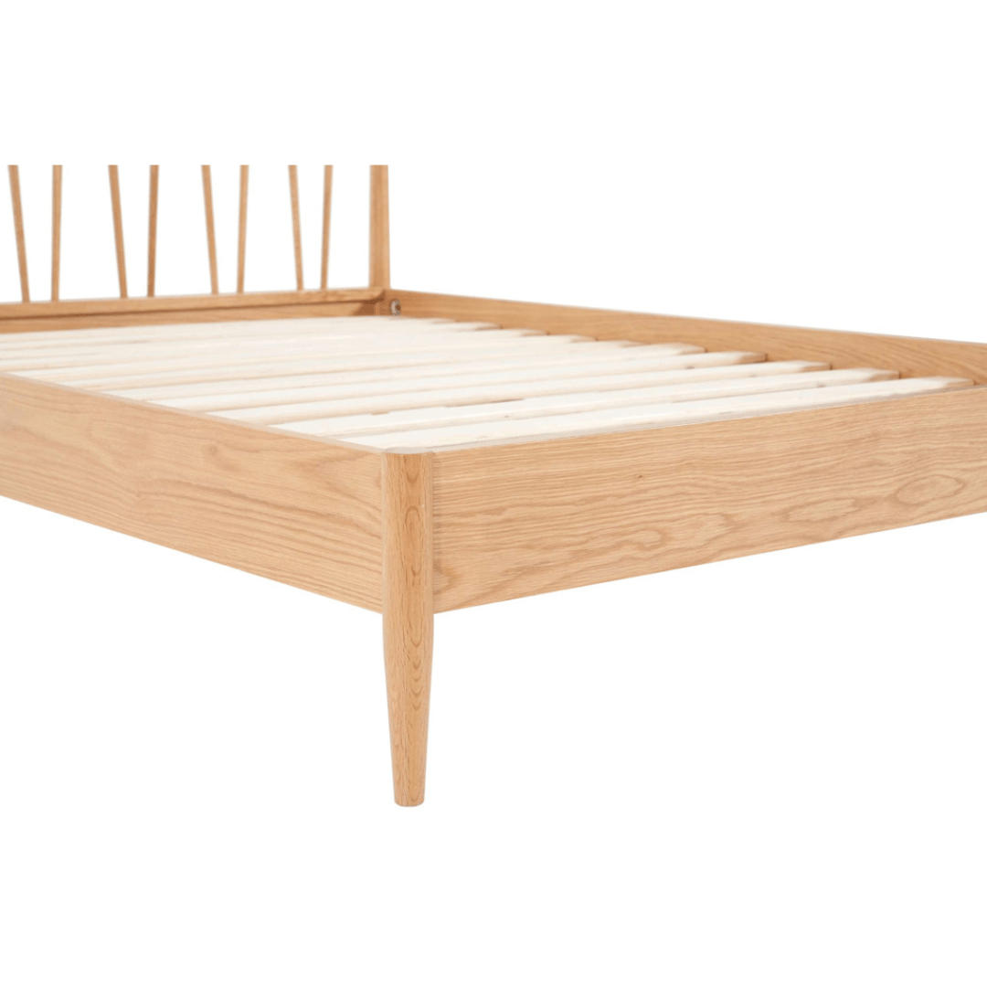 Tomas Solid Oak Oak Bed Frame - Furniturezone