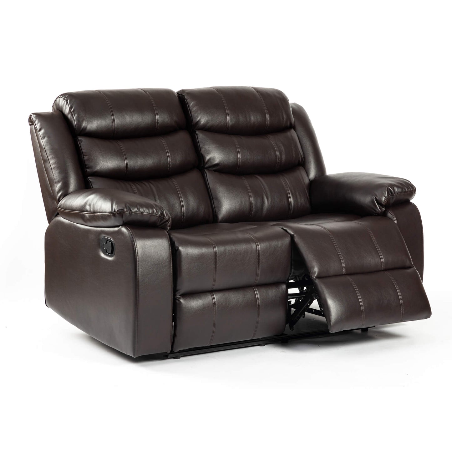 Turin Recliner Leather Aire 2 Seater Sofa - Furniturezone
